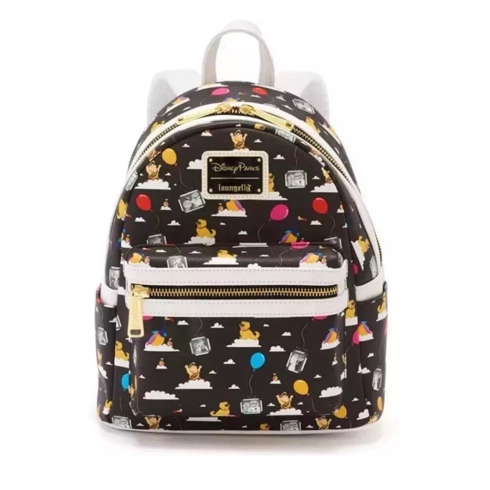 Disney Parks Loungefly Mini Backpack - UP Characters And Balloons (New With Tag)